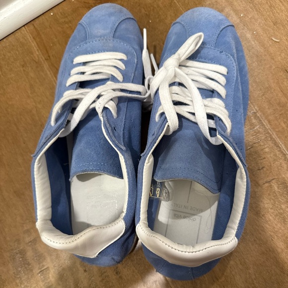 Dolce Vita Serina Sneakers Blue Suede - Picture 5 of 7